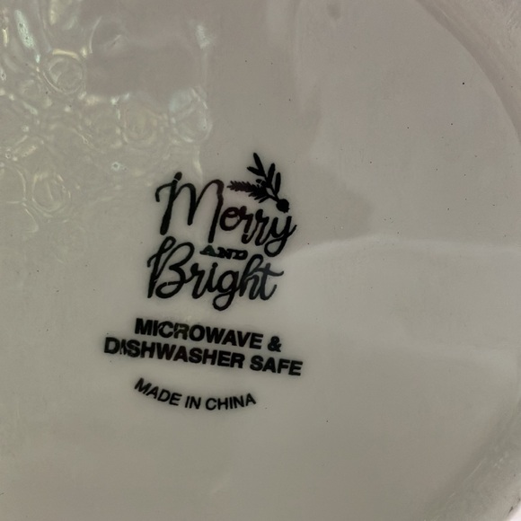 PAIR Merry and Bright Christmas Tree Mugs Tankards - Picture 6 of 8